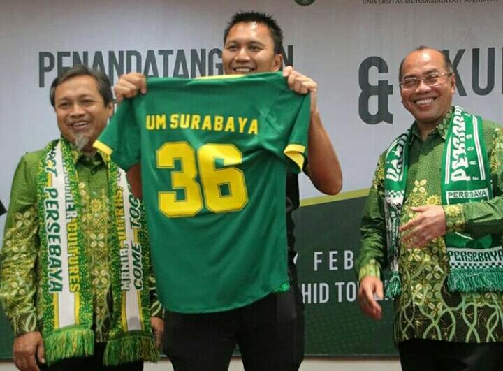 Sponsori Persebaya, Brand Universitas Muhammadiyah Surabaya Meningkat